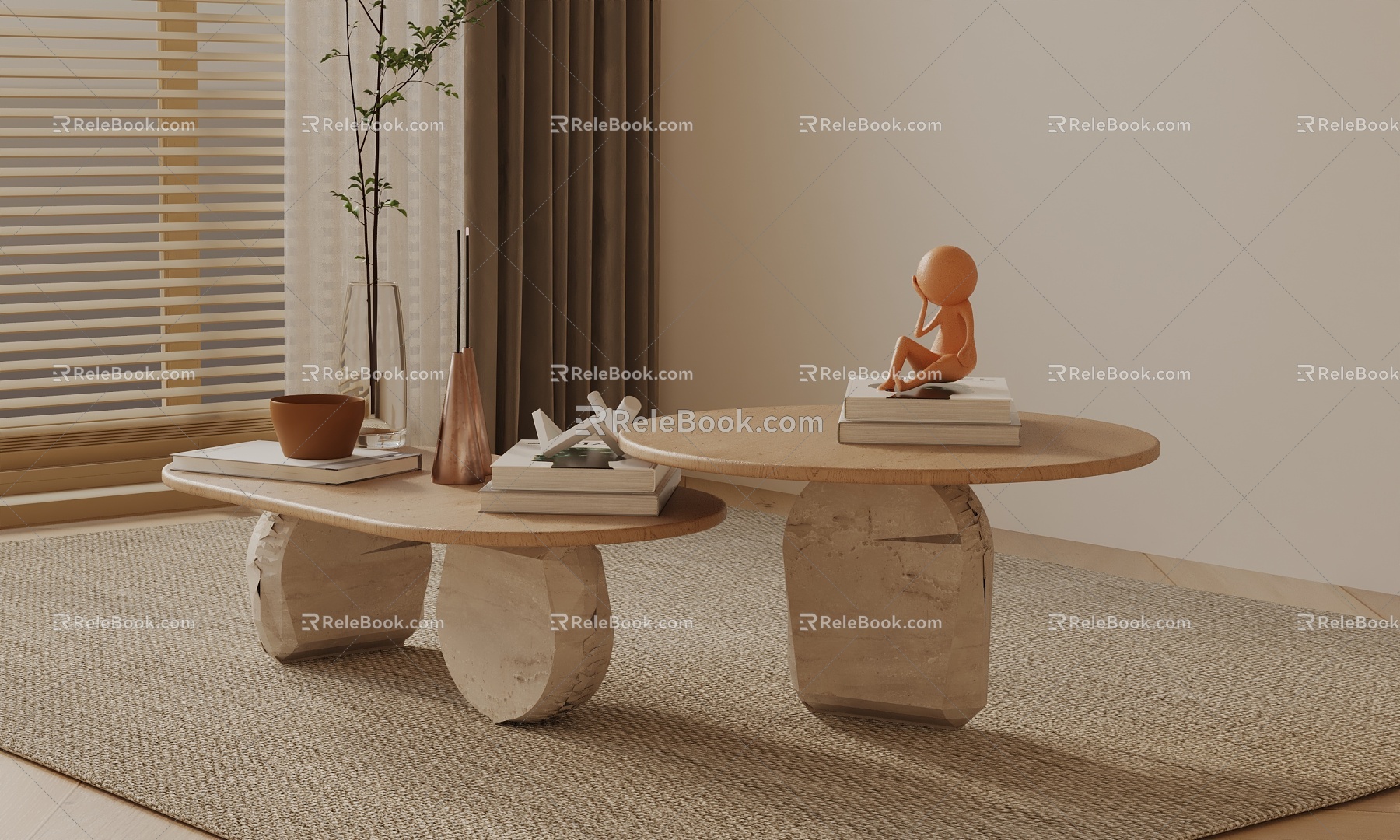 Coffee table 3d model