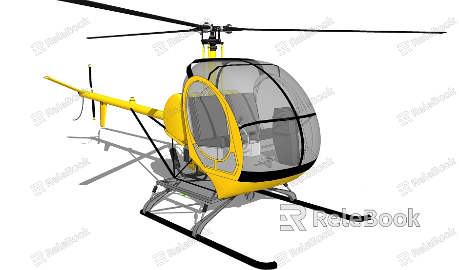 Modern Helicopter model