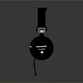 Black Wired Over Ear Headphones for Computer Use with Sleek Design and Comfortable Fit