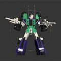 Modern Transformers Gauda Warrior Gauda Mecha Warrior 3d model