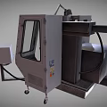 VHF 400 CNC Machining Center With Control Panel And Display Screen