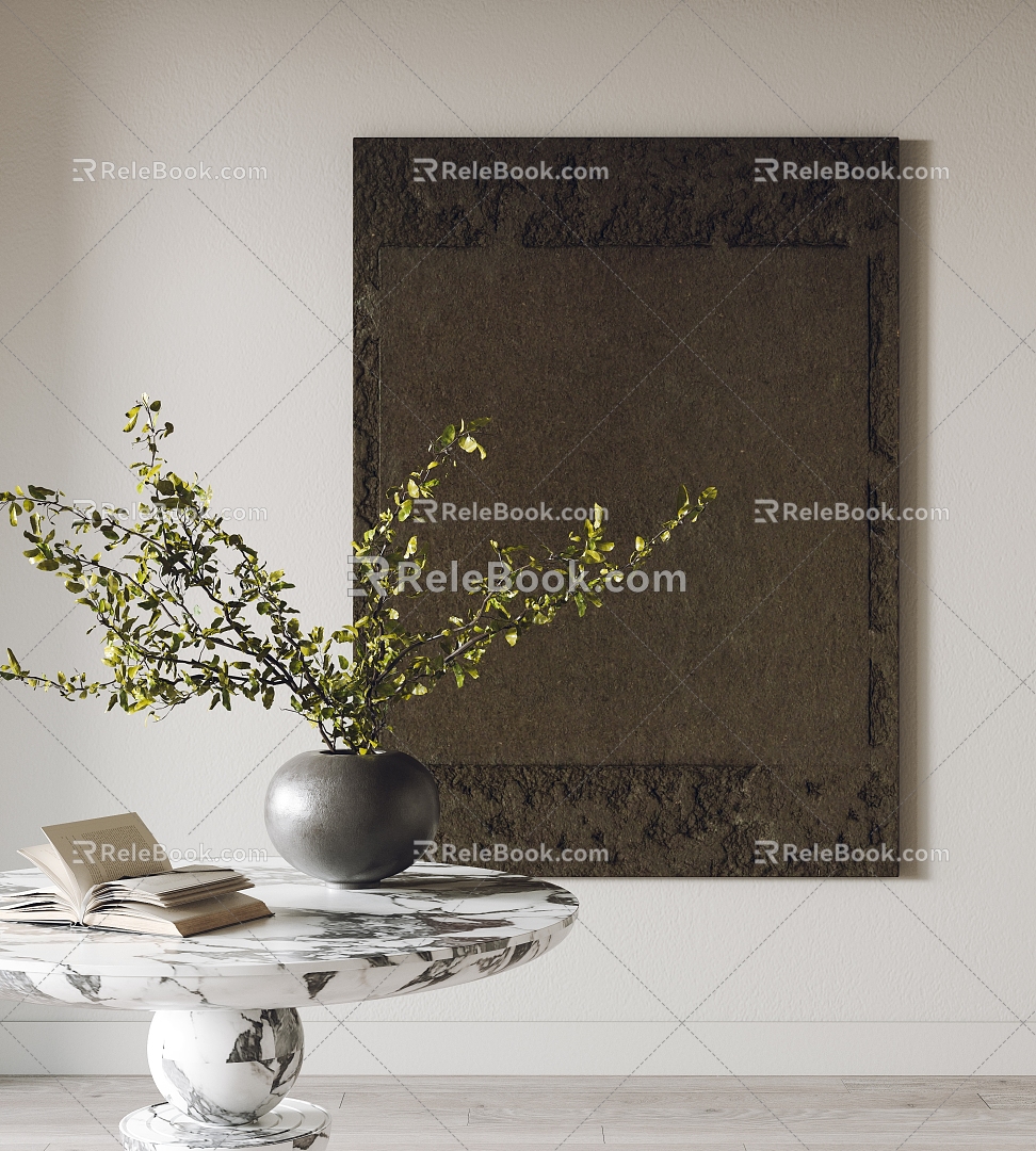 Quiet Decorative Paintings 3d model