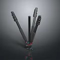Modern Tripod Camera Rack Tripod 3d model