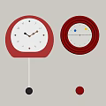 Modern Clock 3d model