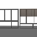 Modern casement windows floor-to-ceiling windows doors and windows balcony windows balcony floor-to-ceiling windows aluminum alloy windows sliding windows 3d model