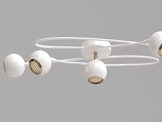 modern ceiling lamp 3d model