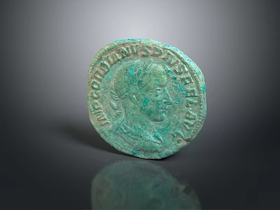 Coin coin money game item 3d model