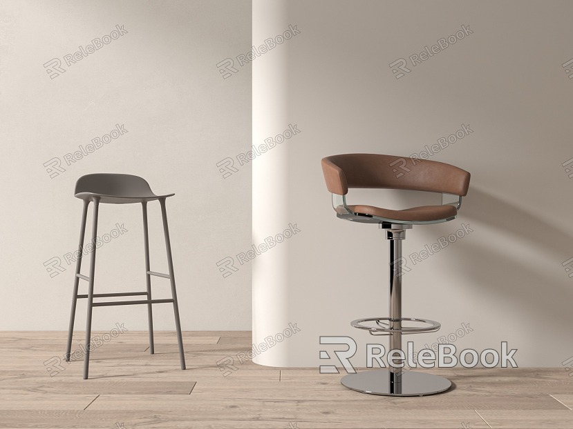 Modern Bar Chair model