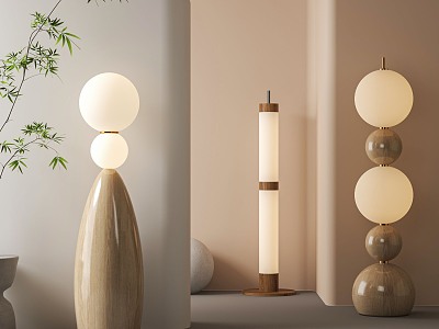 Modern floor lamp model