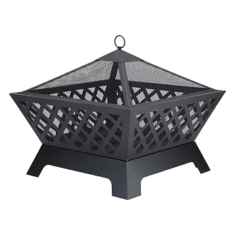 Outdoor Grill Outdoor Grill American Grill Metal Grill 3d model