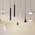 Modern Minimalist Pendant Lights With Various Shapes And Wooden Glass Accents For Home Decor
