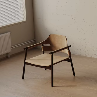 Modern Dining Chair 3d model