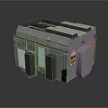 Sci-fi Capsule Space Capsule Hibernation Capsule Freezing Capsule Rest Capsule Rest Capsule 3d model