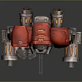 Robot Assistant Small Robot Butler Robot Butler Figure Game Figure 3d model