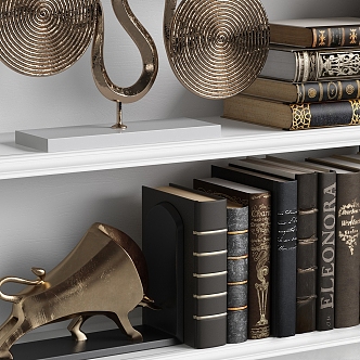 Bookshelf 3d model