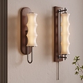 Middle style wall lamp 3d model