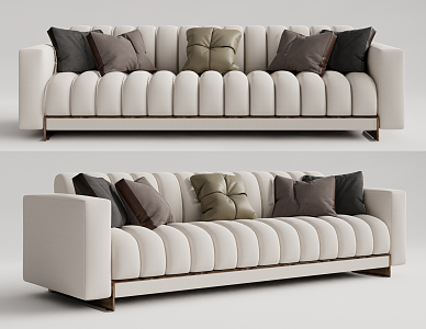 Modern Multiplayer Sofa 3d model