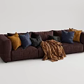 Modern Multiplayer Sofa Arflex Sofa 3d model