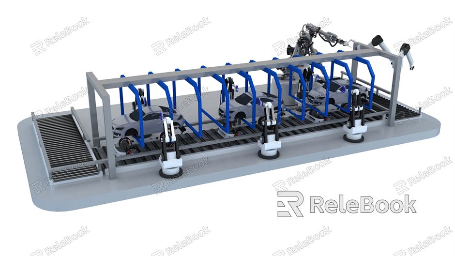 modern industrial LOFT equipment automatic factory model