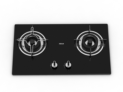 Gas stove 3d model