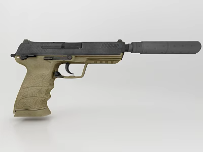 The modern pistol. 3d model The modern pistol. 3d model