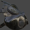 M17 gas mask 3d model