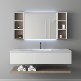 Bathroom Cabinet Bathroom Cabinet Washstand 3d model