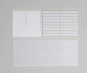 Venetian blinds Curtain Shangri-La Curtain 3d model