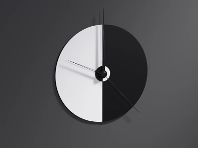 Modern Clock 3d model
