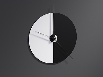 Modern Clock 3d model