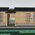 Modern public toilets 3d model