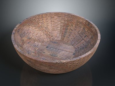 Bowl Wooden Bowl Wooden Bowl Wooden Bowl Container model