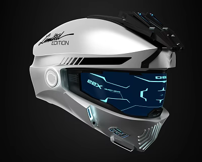 Modern Helmet Sci-Fi Helmet Helmet Armor Mecha 3d model Modern Helmet Sci-Fi Helmet Helmet Armor Mecha 3d model