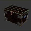 Boxes, Boxes, Luggage, Wooden Boxes and Containers Realistic 3d model