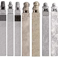 Traditional Stone Lions On Top Of Stone Pillars With Intricate Carvings