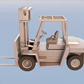 Multi-function forklift lift 3d model
