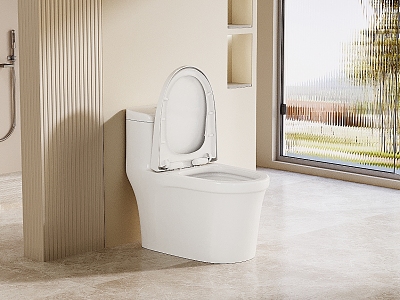 Modern toilet 3d model