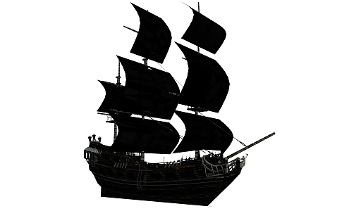 Modern Sailing 3d model