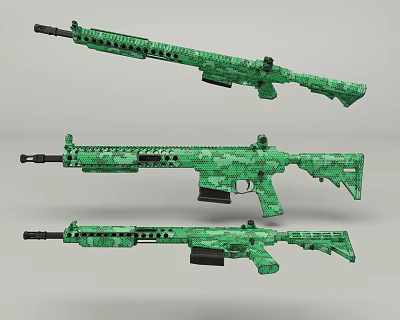 modern submachine gun 3d model modern submachine gun 3d model