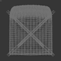 Modern Rattan Bar Stool With Wooden Legs For Kitchen Bar Counter Design