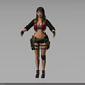 Warrior Character With Combat Gear And Tactical Equipment