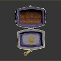 Cartoon Box Treasure Box Treasure Box Jewelry Box 3d model