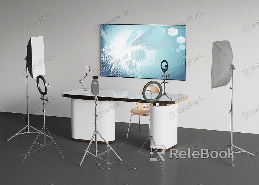 Live room Live room fill light TV model