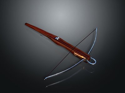 Crossbow Mechanical Crossbow Shift Bow and Arrow Shoot Far Equipment Weapons High-tech Crossbow 3d model