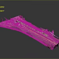 Realistic Airport Model With Runway Terminal Buildings Green Areas And Airplanes