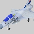 Taiwan Province Mirage 20005 Fighter Mirage 2000 Single Seat Service 20th Anniversary Painting 3d model