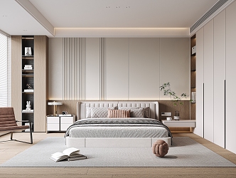 Modern Bedroom 3d model