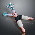 Industrial Connector Tools With Copper White Black And Green Components