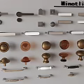 Minotii Cabinet Handles And Drawer Knobs With Various Metallic Finishes And Designs