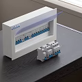 Strong electric box circuit main switch 3d model